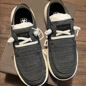 Ariat Black and White Loafers